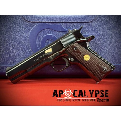 COLT GOVT MODEL 38SUP 5 RYL BLU 9RD