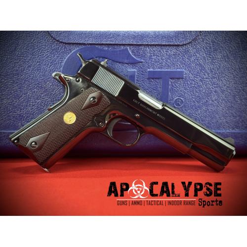 COLT GOVT MODEL 38SUP 5 RYL BLU 9RD