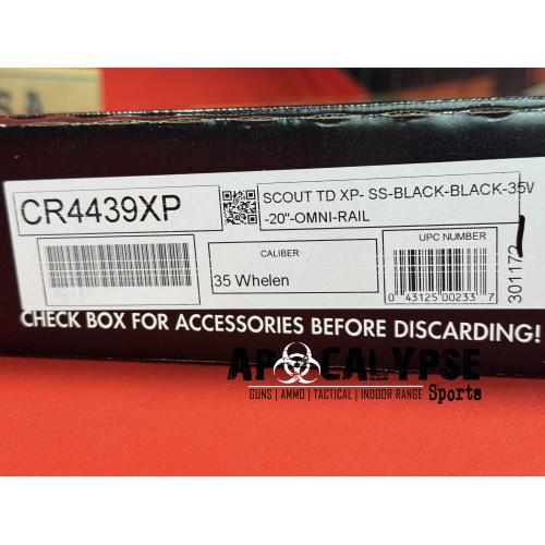 SCOUT XP 35WHEL BLK/SYN 20 TB