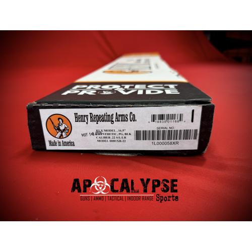 HENRY H1 X MODEL 22LR 16.5 13RD