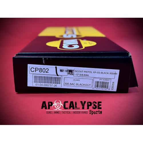 CVA SCOUT XP PISTOL 300BLK 11.5 BLK
