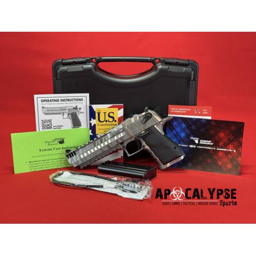 DESERT EAGLE 50AE SS W/STRIPES