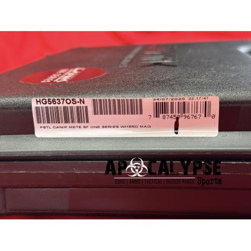CANIK METE SF ONE 9MM OR 15RD BLK