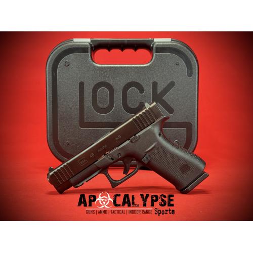 GLOCK 48 9MM 10RD BLK FRONT RAIL