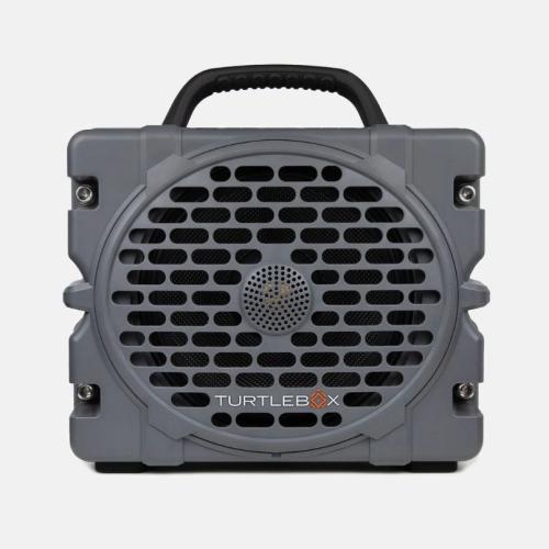 Turtlebox Grande Speaker, Thunderhead Gray