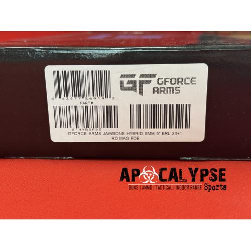 GFA JAWBONE PST 9MM 5B 33R FDE