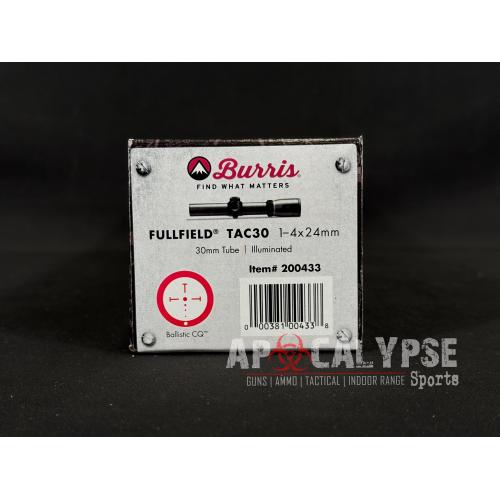 Burris Fftac30 1-4x24 Ir Bcq556 Mat