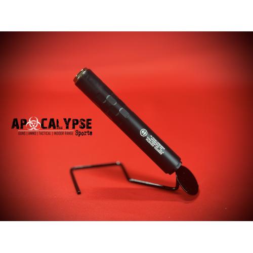 Hi-Point Firearms Hush-Point, Suppressor, 22LR, 6.19 Long, Aluminum Construction, Anodized Finish, Black, Includes 1/2x28 Direct Thread Mounts HP22