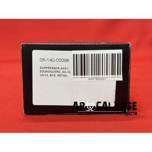 DD SOUNDGUARD SG-30 SPRSR 30CAL BLK