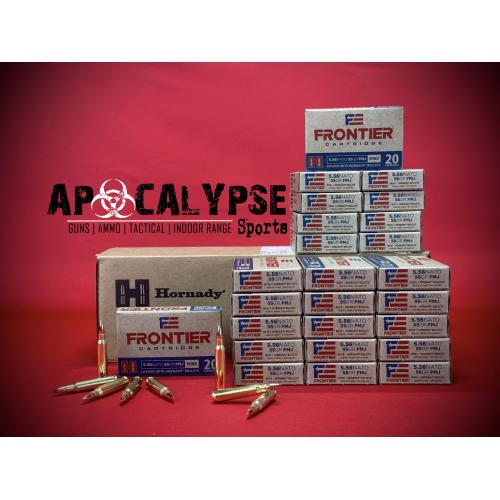 FRONTIER5.56 NATO 55 GR FMJ 500RDS