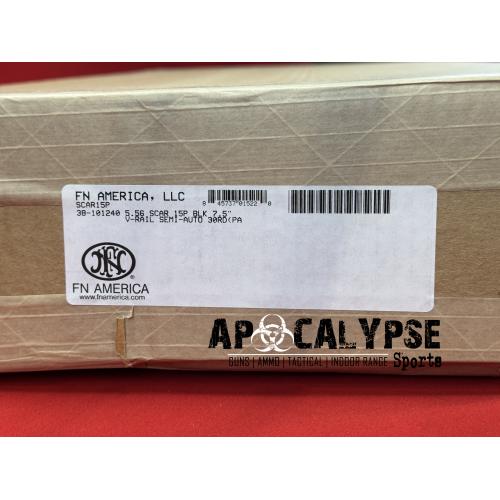 SCAR 15P 5.56MM BLK 7.5 30+1