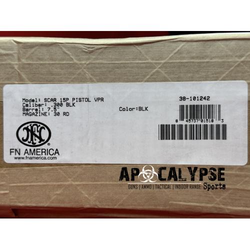 SCAR 15P 300BLK BLK 7.5 30+1