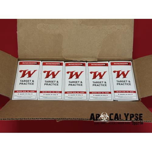 WIN USA 380ACP 95GR FMJ 50/500 CASE