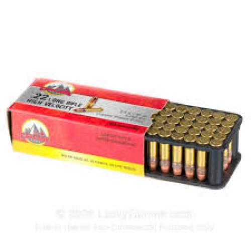 50RD 40GR FMJ 22 Cascade