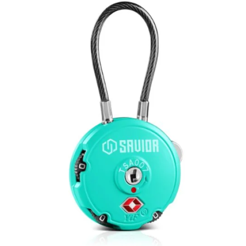 Savior Equipment Cable Lock Teal – LK-ROUND-TE