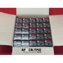 Wolf WPA Polyformance Rifle Ammunition 7.62x39mm 123 gr FMJ 2396 fps - 20/ct