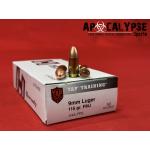 Hornady 9mm Luger 115gr FMJ TAP Training Ammunition