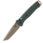 Benchmade Bailout Folding Knife Taiga Green Aluminum Handle FE S90V Blade BM537FE-2601