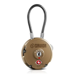 Savior Equipment Cable Lock FDE – LK-ROUND-TN