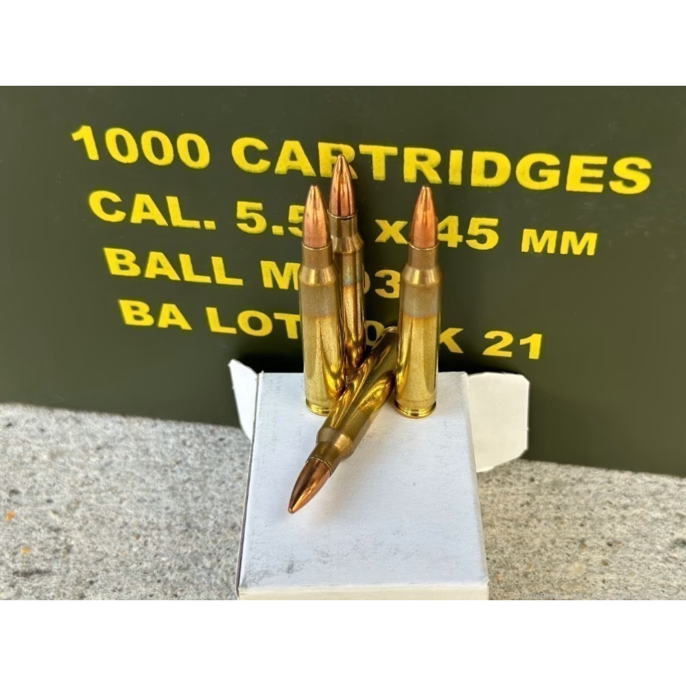55GR FMJ BALL 1000RD