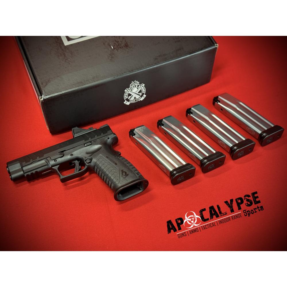 SPRINGFIELD XDME 10MM 4.5" OSP BLK