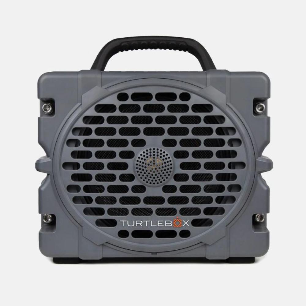 Turtlebox Grande Speaker, Thunderhead Gray