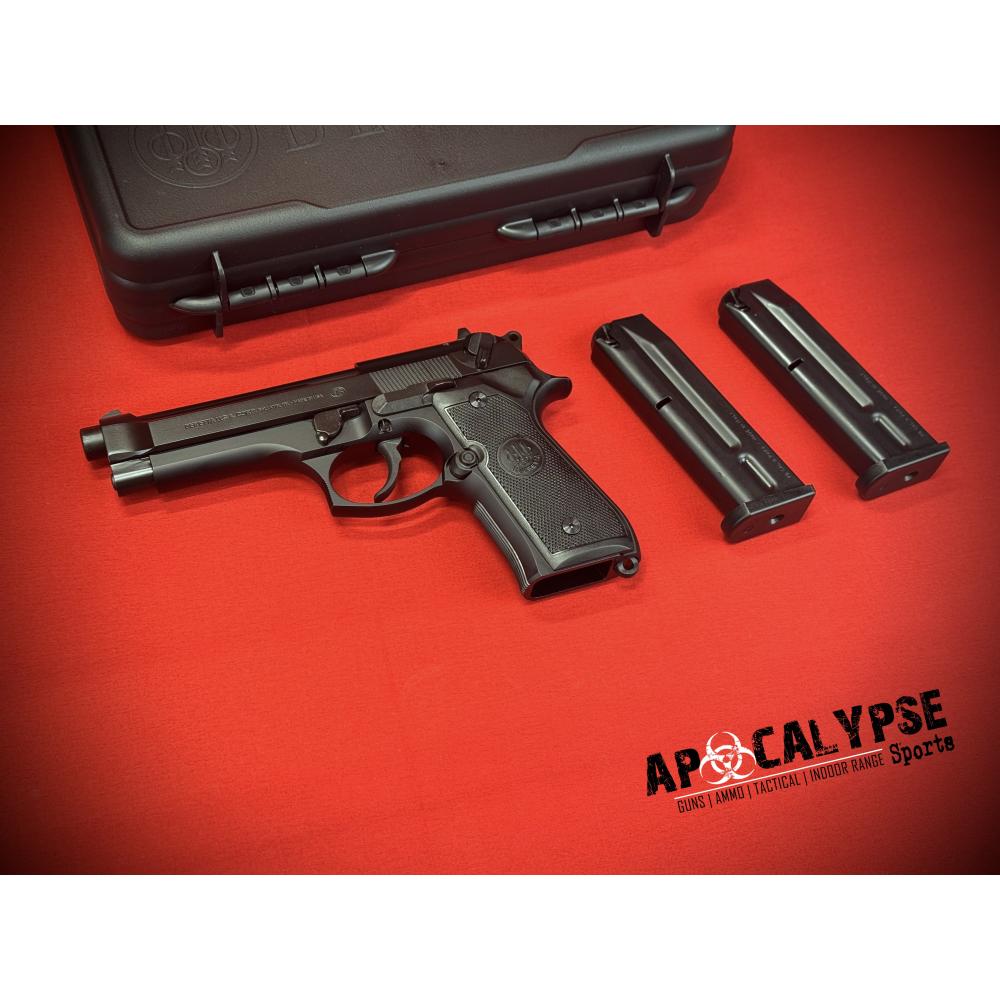 92FS 9MM BL/BLK 4.9 10+1 DA