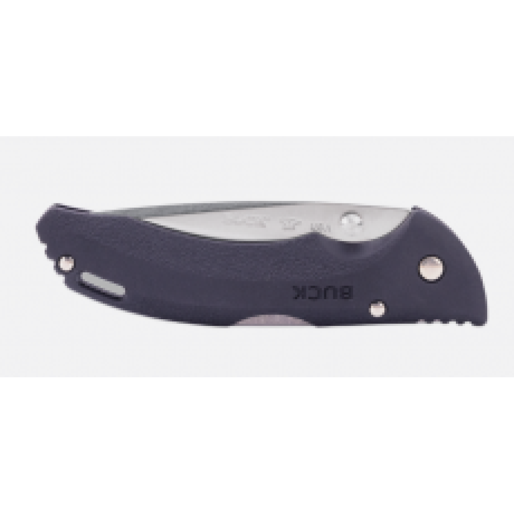 365 Rival II Knife with BLACK Handle - Black, Thumbstud