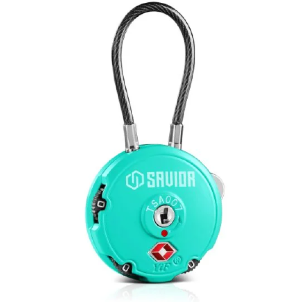 Savior Equipment Cable Lock Teal – LK-ROUND-TE