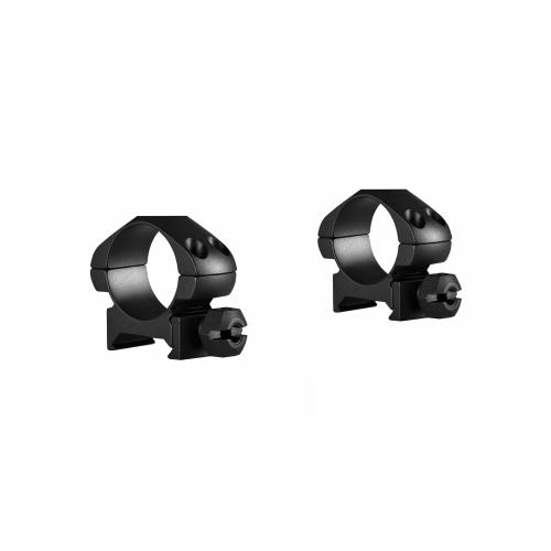 Hawke Optics Precision Steel Ring Mounts 1" Low