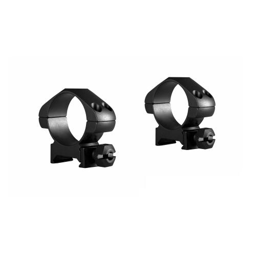 Hawke Optics Precision Steel Ring Mounts 30mm Medium