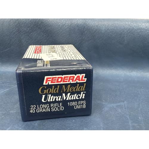 Federal Gold Medal .22lr 1080FPS