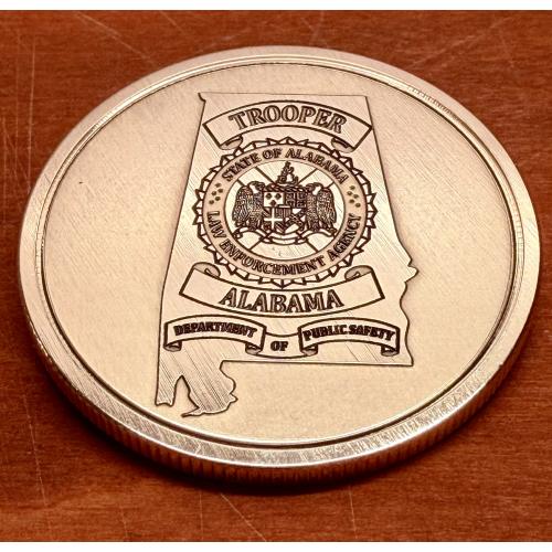 Custom Engraved Brass Coins