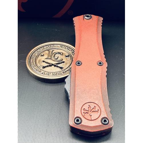 Microtech Hera II Mini T/E — Cerakote Weathered Crimson