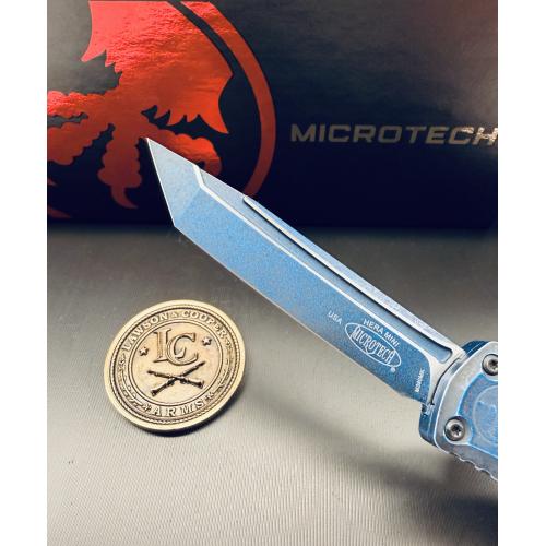Microtech Hera II Mini T/E — Cerakote Weathered Blue