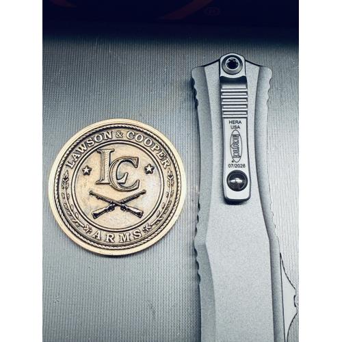 Microtech Hera II Mini T/E Tactical – Black Aluminum / Black M390MK – 1704M-1T