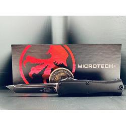 Microtech Hera II Mini T/E Tactical – Black Aluminum / Black M390MK – 1704M-1T