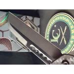 Heretic Jinn Button Lock Flipper — DLC CPM-MagnaCut Blade, Carbon Fiber Handle | H213-6A-CF