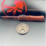 Microtech Hera II Mini T/E — Cerakote Weathered Crimson