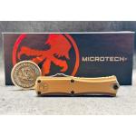 Microtech Hera II Mini Recurve Black Blade Tan OTF – 1705M-1TA