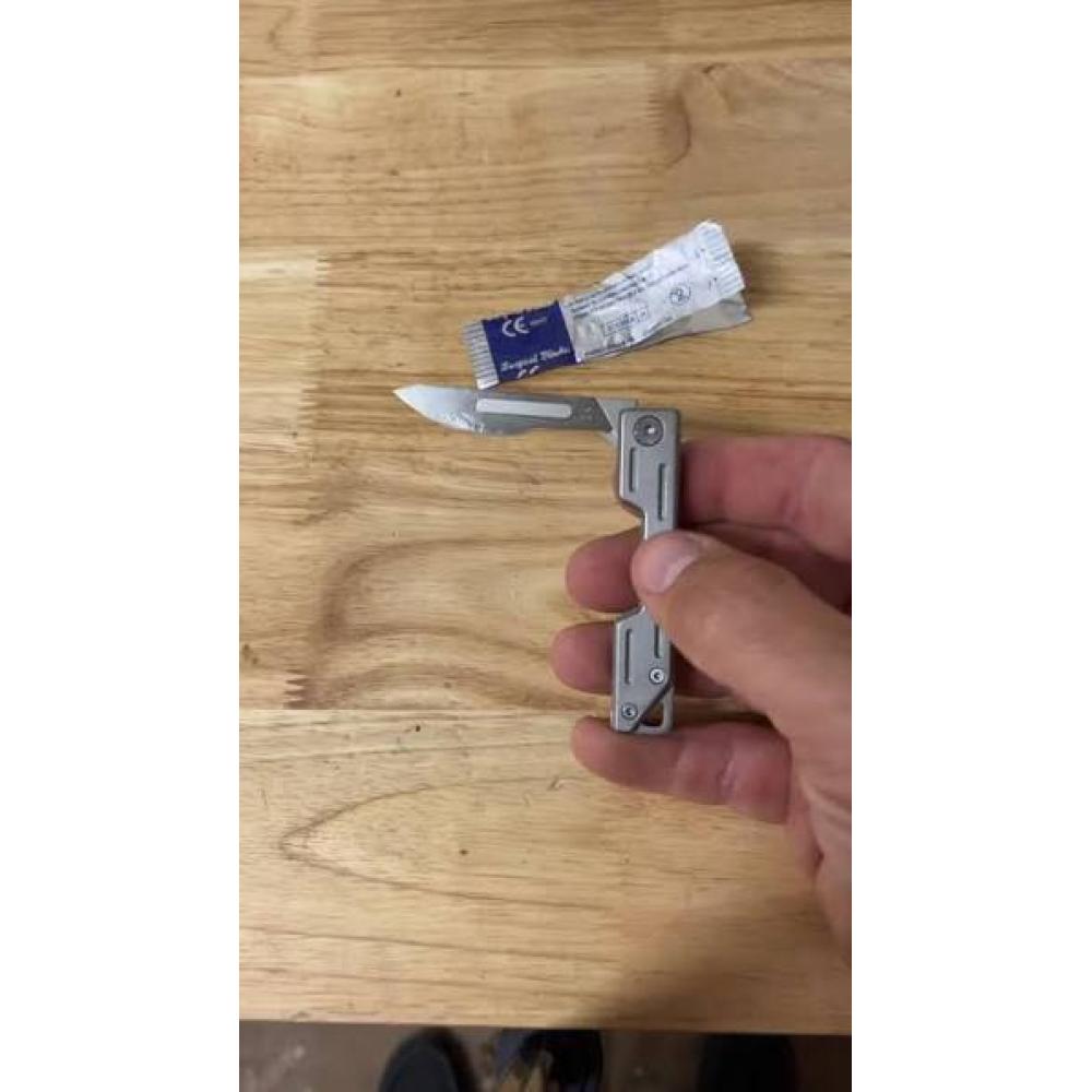 MINI SURGICAL BLADE FOLDABLE KNIFE