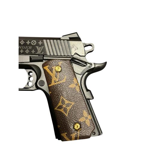 Colt Defender 9mm Louis Vuitton-Inspired Custom Build
