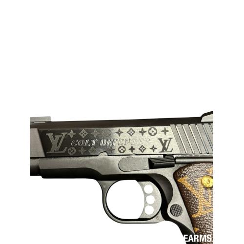 Colt Defender 9mm Louis Vuitton-Inspired Custom Build