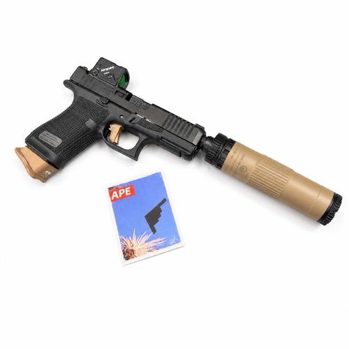 Glock 19 Gen 6 9mm - Aimpoint COA, Dead Air Mojave 9 & APE Defense Custom Build