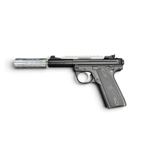 Ruger Mark IV 22/45 .22 LR - Anechoic Pipsqueak Suppressed Build