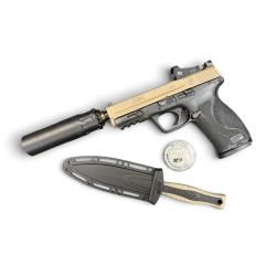 S&W M&P9 M2.0 Spec Series - FDE Suppressed Build