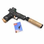Glock 19 Gen 6 9mm - Aimpoint COA, Dead Air Mojave 9 & APE Defense Custom Build