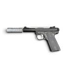 Ruger Mark IV 22/45 .22 LR - Anechoic Pipsqueak Suppressed Build