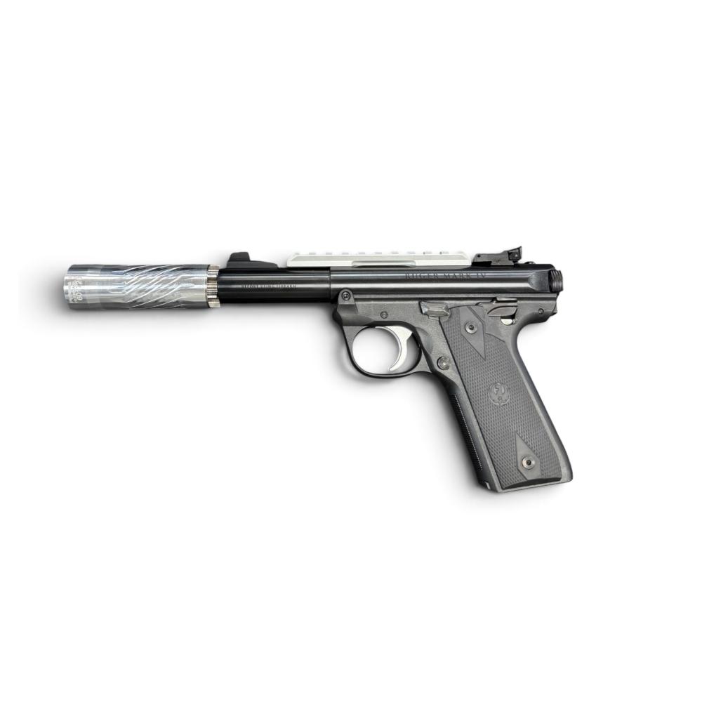 Ruger Mark IV 22/45 .22 LR - Anechoic Pipsqueak Suppressed Build