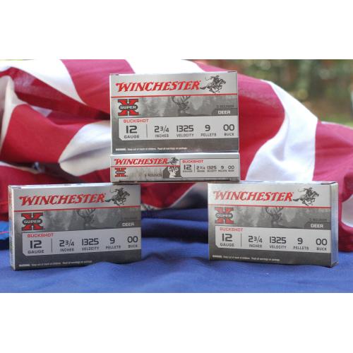 12 GA 2-3/4" SUPER-X BUCKSHOT 00